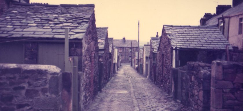 Lancaster Ginnels - 1980s - Photo by and © John Freeman