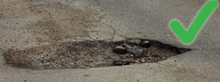 Potholes - Assessment Criteria 2019 - Correct
