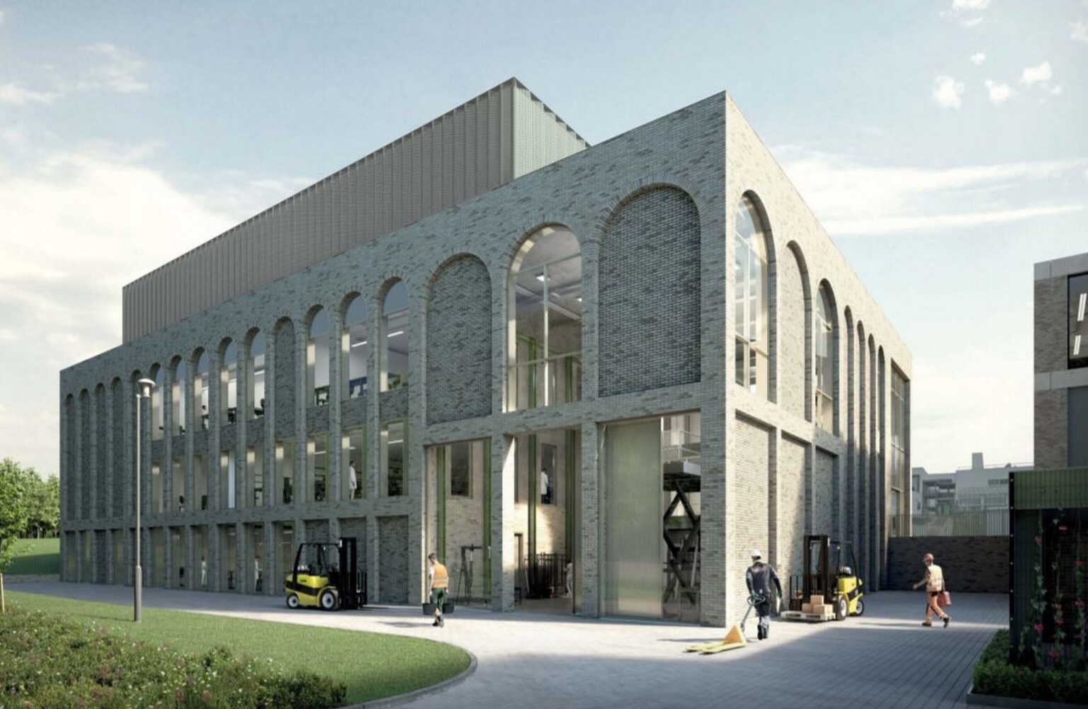 The proposed new Engineering Building for Lancaster University 