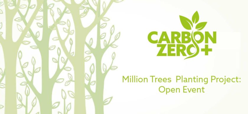 Carbon Zero - Million Trees Plating Project